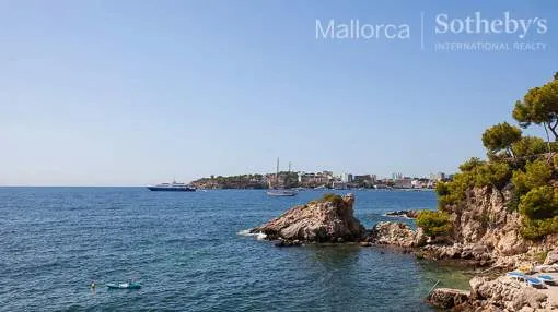 Seafront property with 3 sea accesses in Calviá Seafront property with 3 sea accesses in Calviá